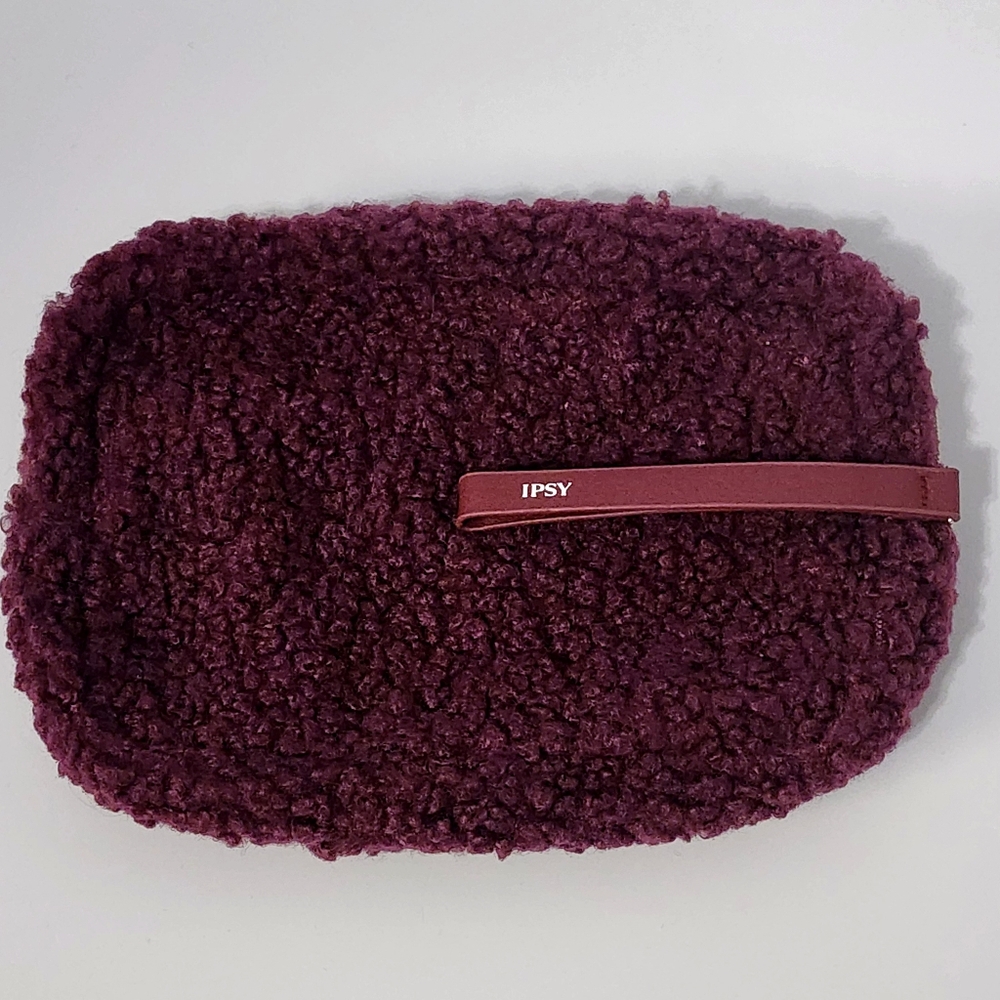 Ipsy Burgundy Glam Bag Ultra Makeup Bag